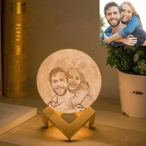 3D Moon Lamp with Photo