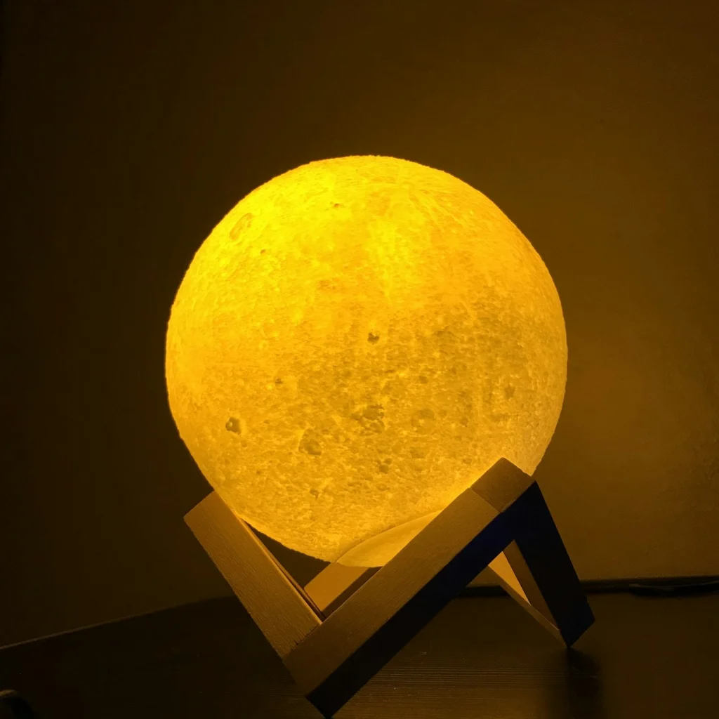 3D Moon Lamp with Photo