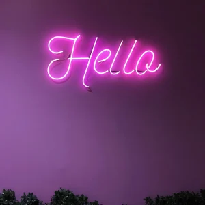 Custom Neon Name Sign