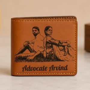 Personalized Leather Wallet